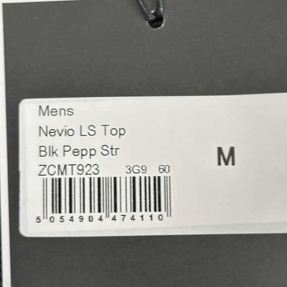 Craghoppers NEVIO Long Sleeve Top - Black Pepper Stripe - Picture 10 of 15